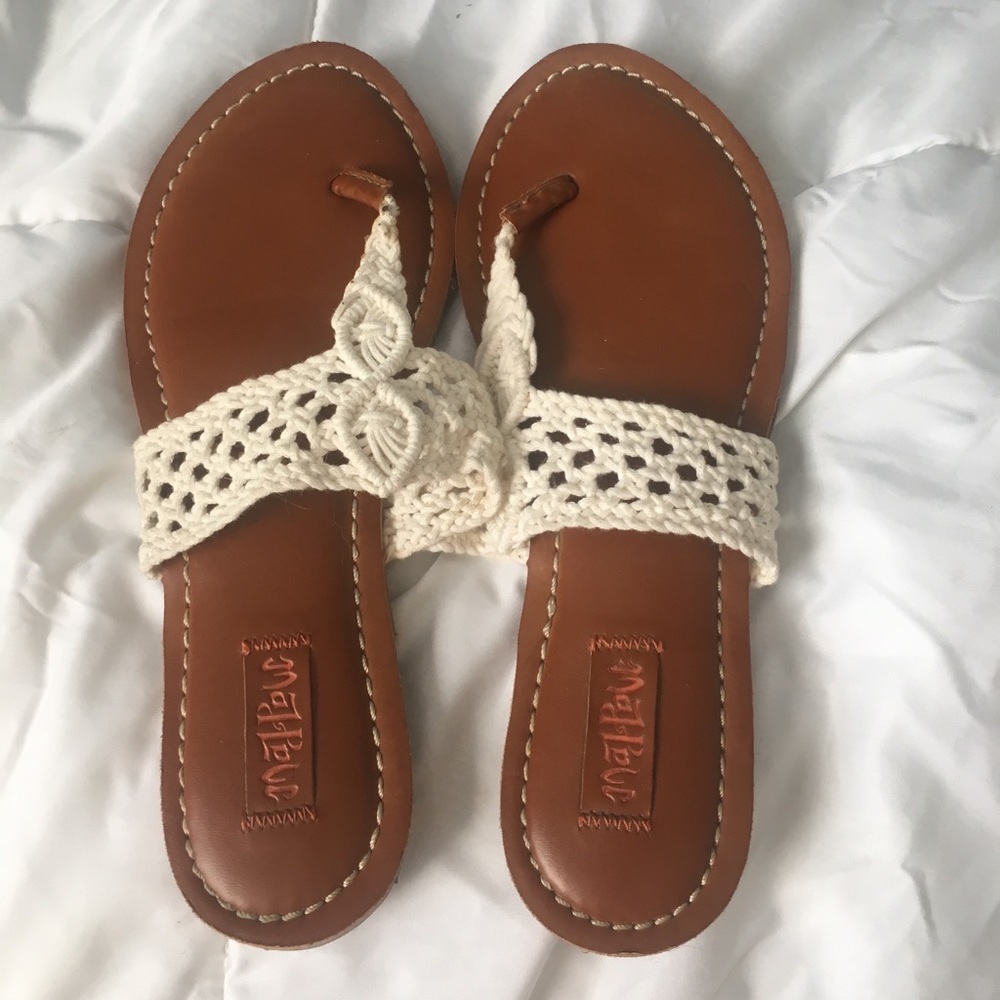 Crotchet Flip Flops